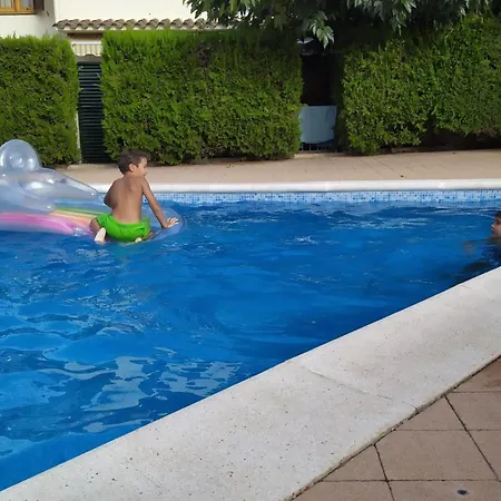 Casa Familiar Con Piscina A 5 Min De La Playa De Riells - Hisp-7-46 * Torroella de Montgrí